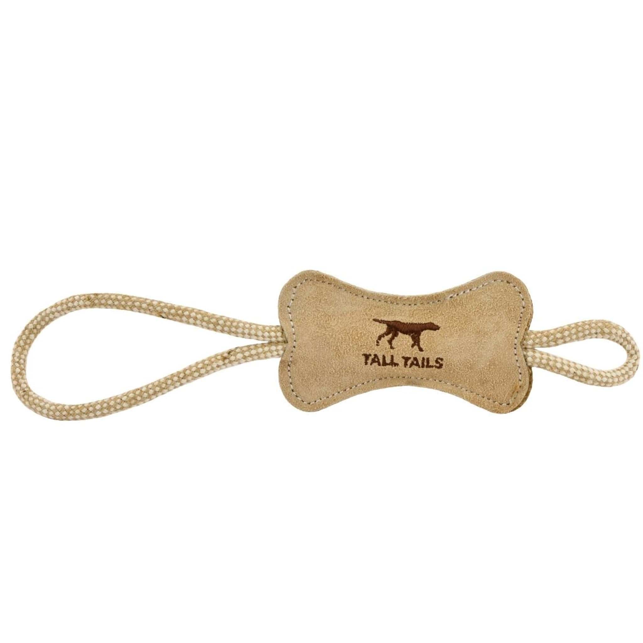 Tall Tails Natural Leather Dog Toys