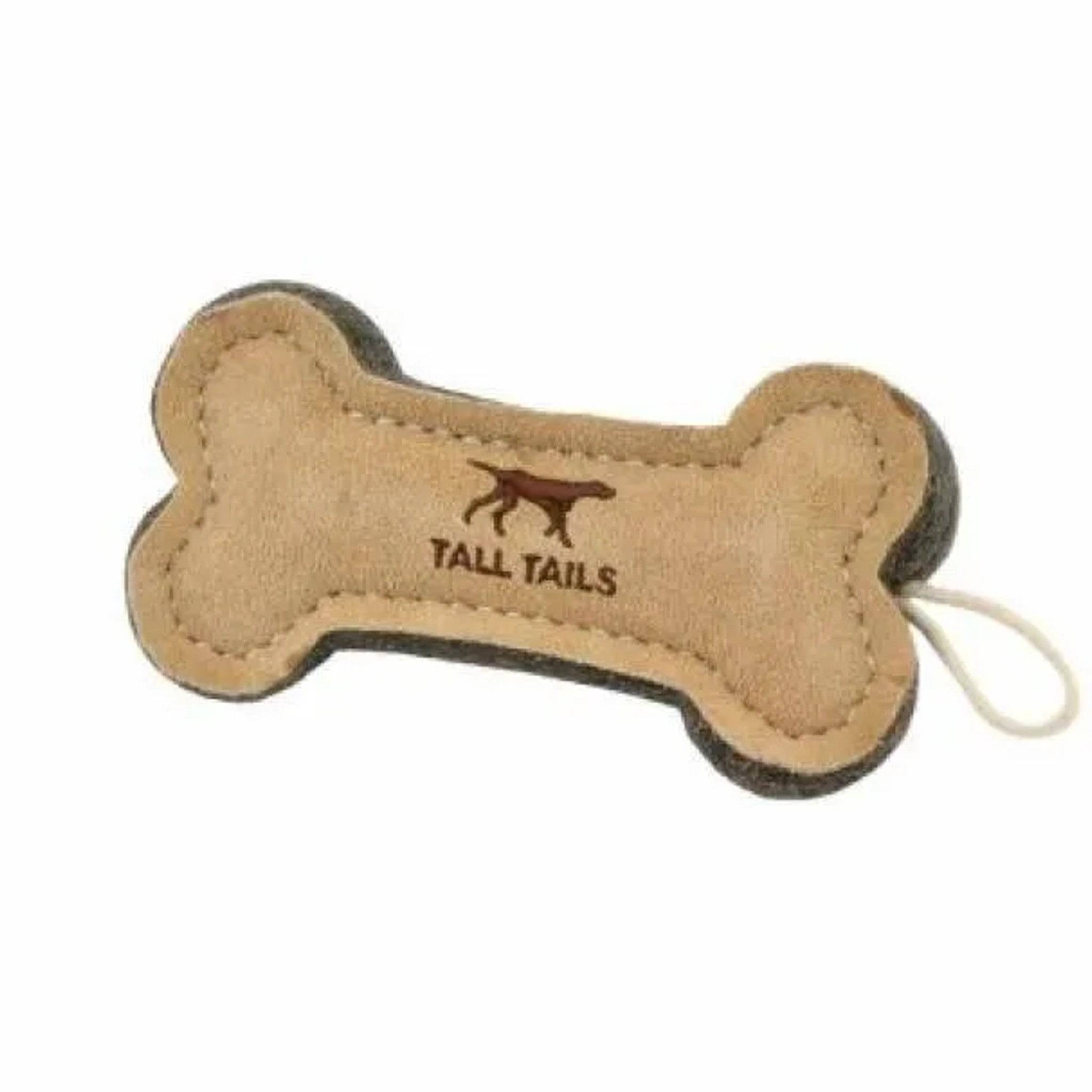 Tall Tails Natural Leather Dog Toys